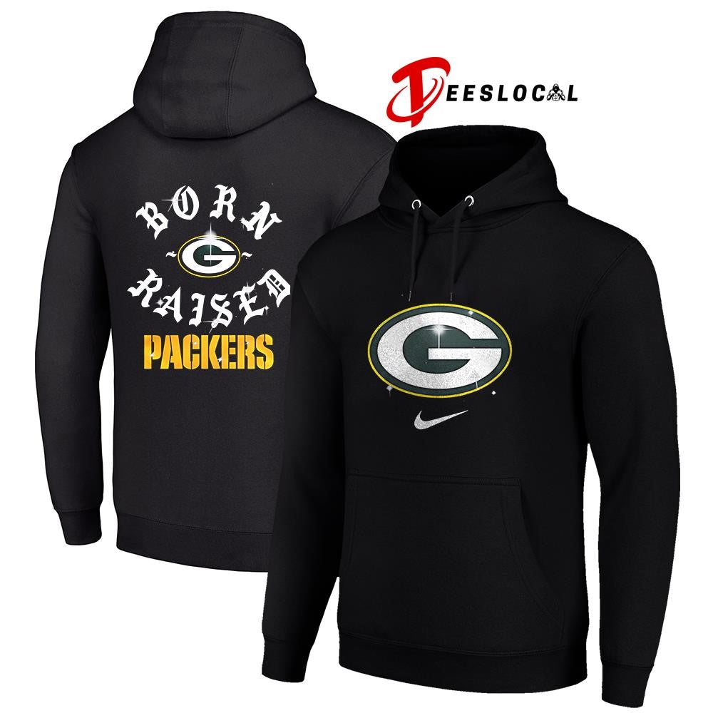 Green Bay Packers x Born and Raised logo shirt Unisex