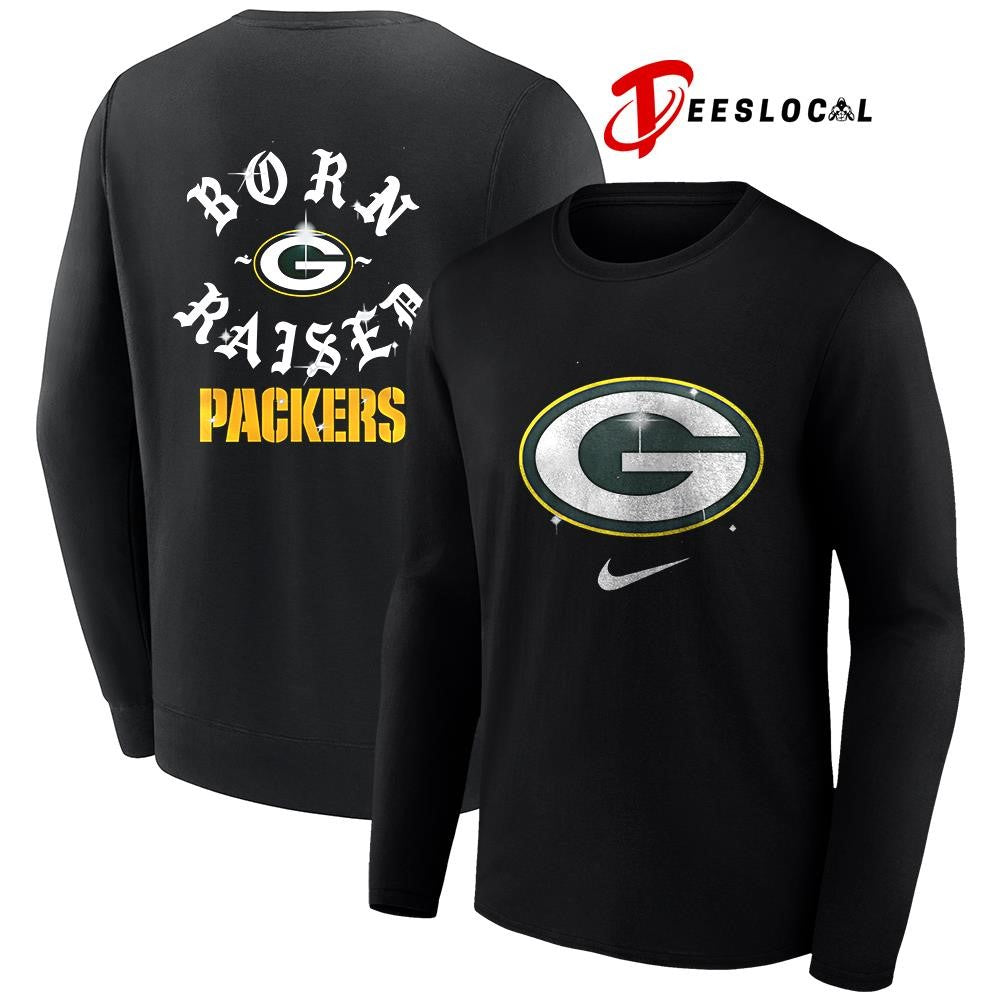 Green Bay Packers x Born and Raised logo shirt Unisex