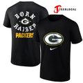 Green Bay Packers x Born and Raised logo shirt Unisex