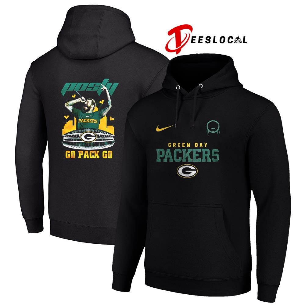Green Bay Packers x Post Malone Posty stadium shirt Unisex