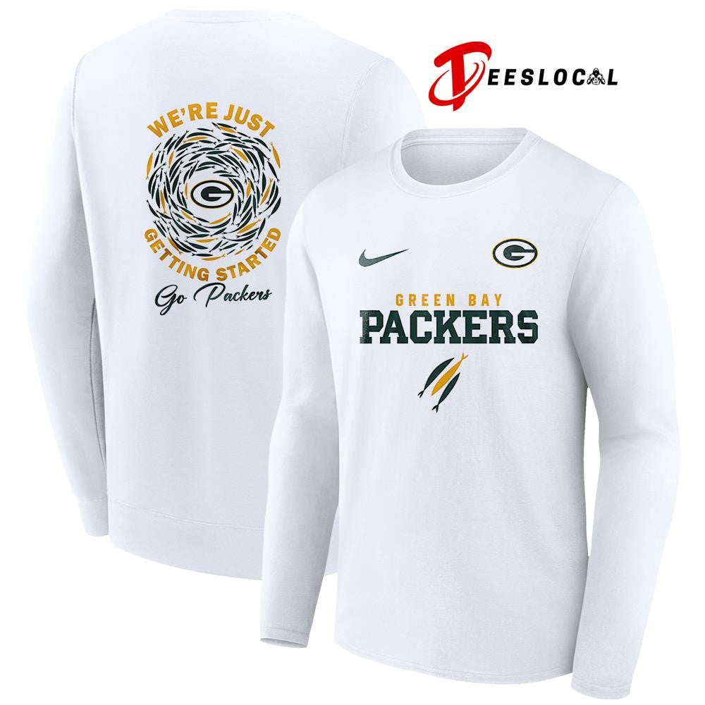 Green Bay Packers x The Chosen we’re just getting started logo shirt Unisex