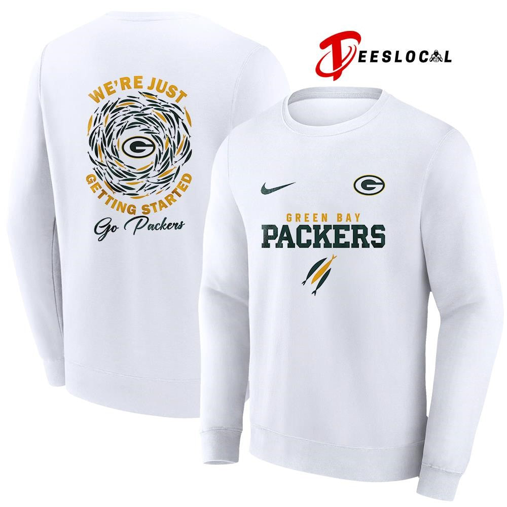 Green Bay Packers x The Chosen we’re just getting started logo shirt Unisex