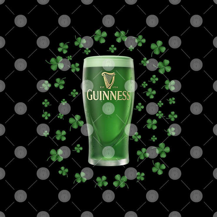 Green Guinness St Patrick’s Day T Shirt Unisex