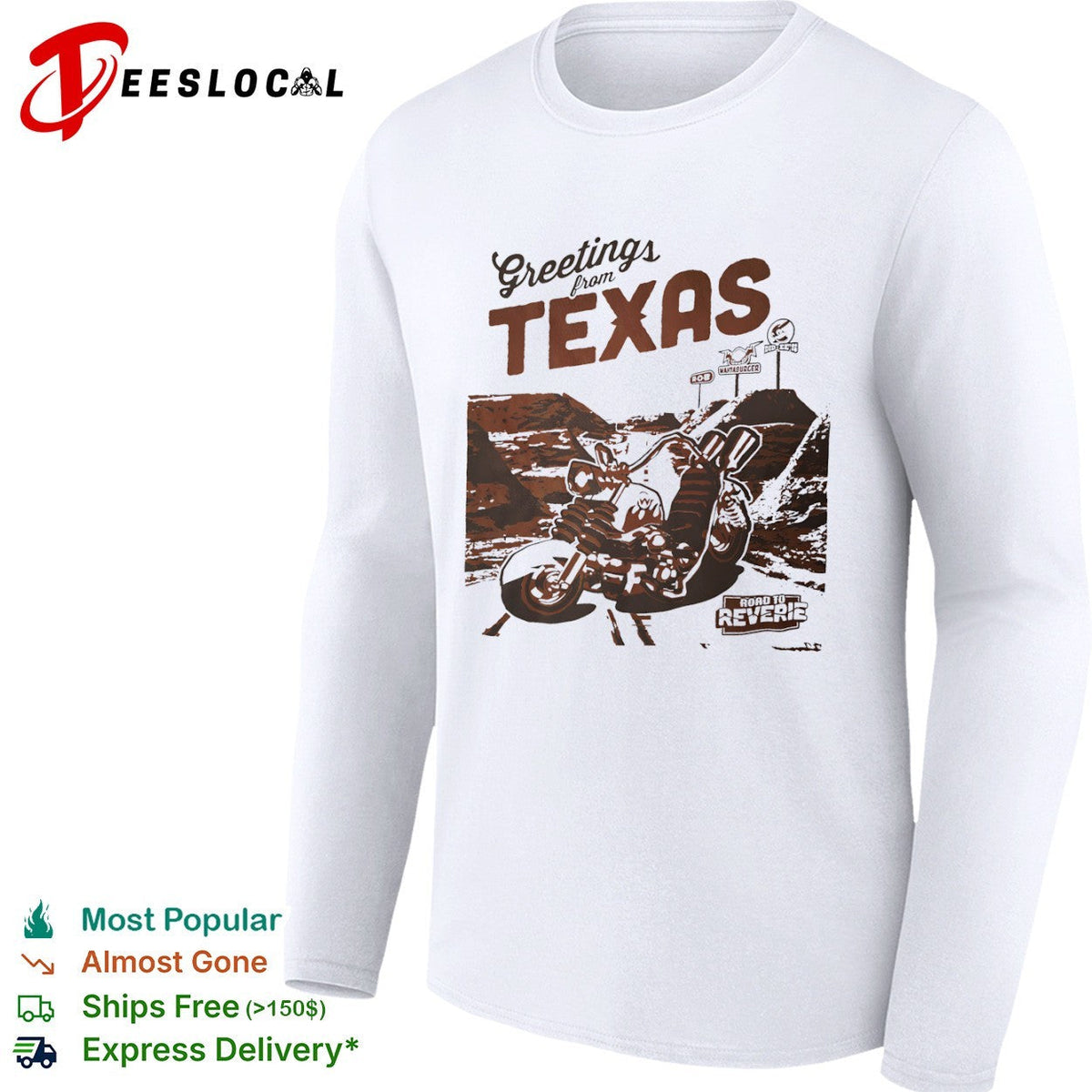 Greetings from Texas Wahtaburger road to reverie shirt Unisex