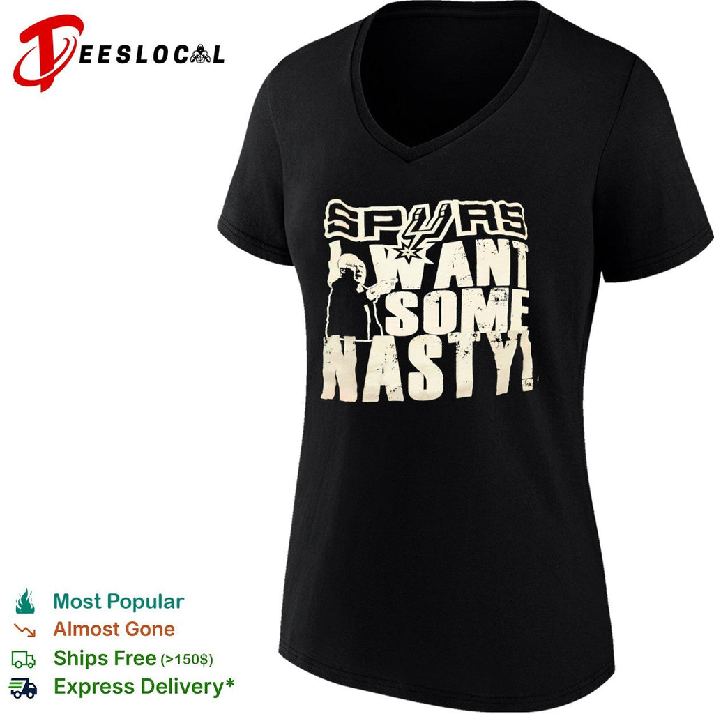 Gregg Popovich San Antonio Spurs NBA I Want Some Nasty basketball shirt Unisex
