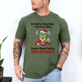 Grinch No Matter How Much I Try To Be Nice Someone Always Finds My Fuck Off Button Shirt Unisex