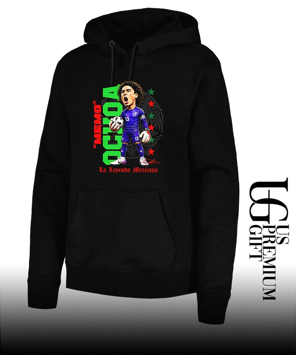 Guillermo Ochoa Mexico National Team Memo Ochoa La Leyenda Mexicana caricature shirt Unisex