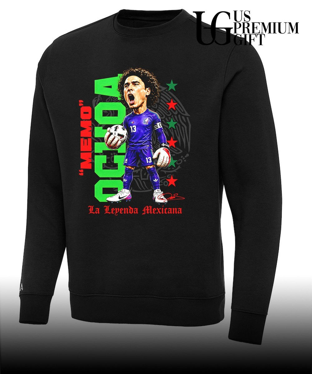 Guillermo Ochoa Mexico National Team Memo Ochoa La Leyenda Mexicana caricature shirt Unisex