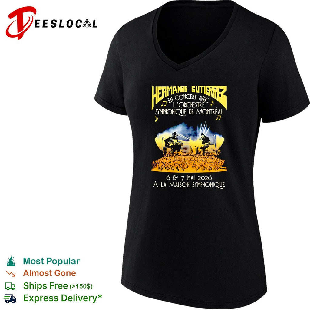 Guitar duo symphony orchestra concert Montreal Maison Symphonique May 2026 shirt Unisex