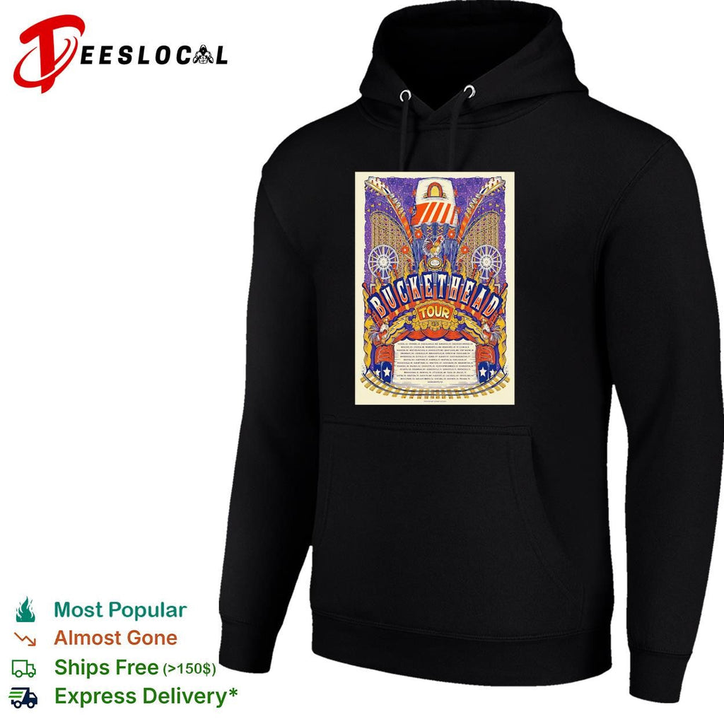 Guitar virtuoso tour concert dates poster vintage art shirt Unisex