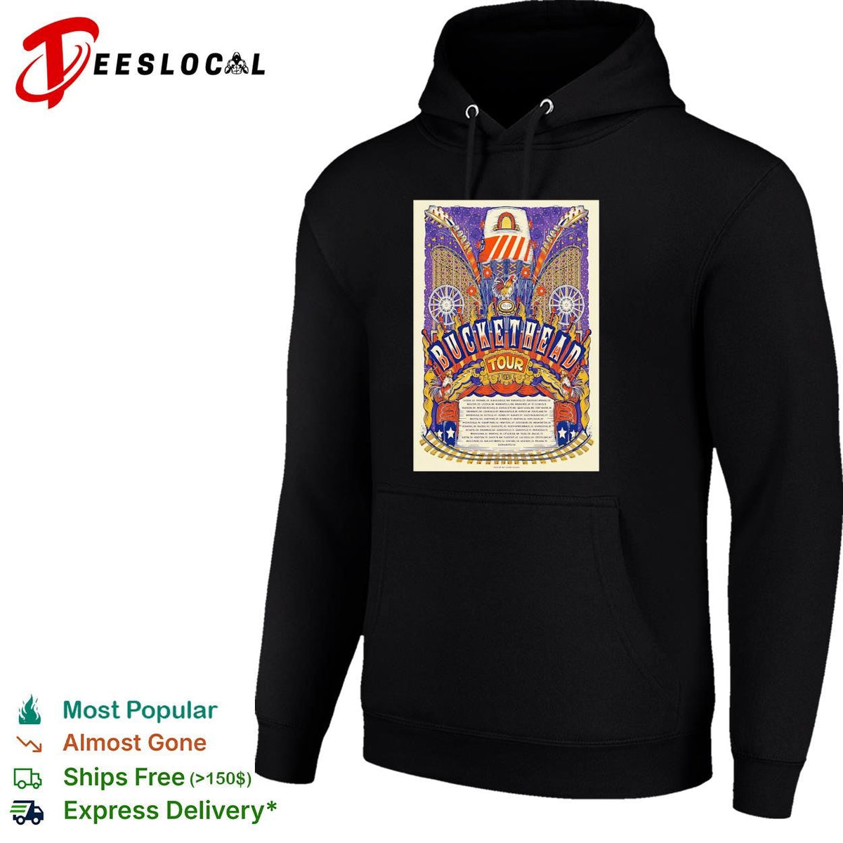Guitar virtuoso tour concert dates poster vintage art shirt Unisex