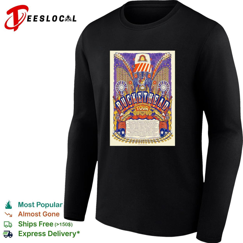 Guitar virtuoso tour concert dates poster vintage art shirt Unisex