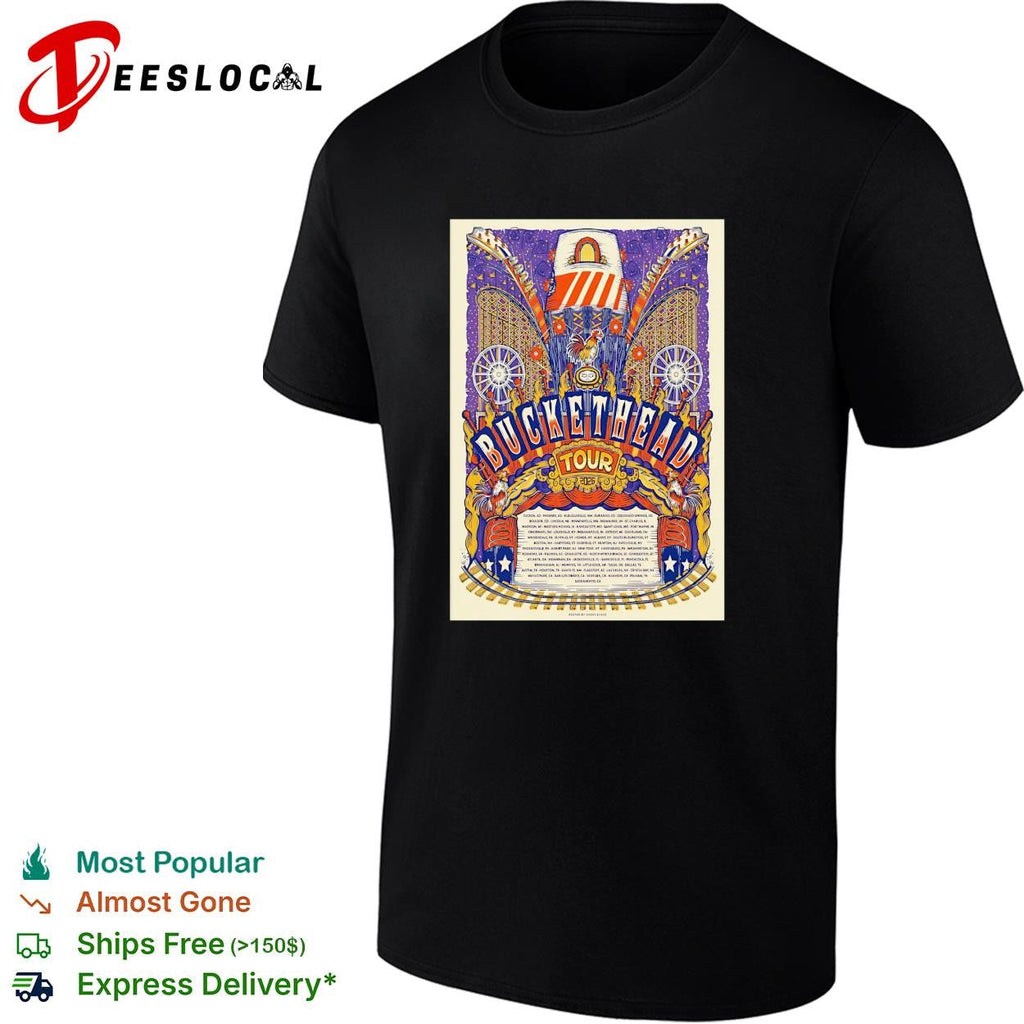 Guitar virtuoso tour concert dates poster vintage art shirt Unisex