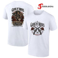 Gun ‘N Roses 250 years of freedom fire and roses graphic shirt Unisex