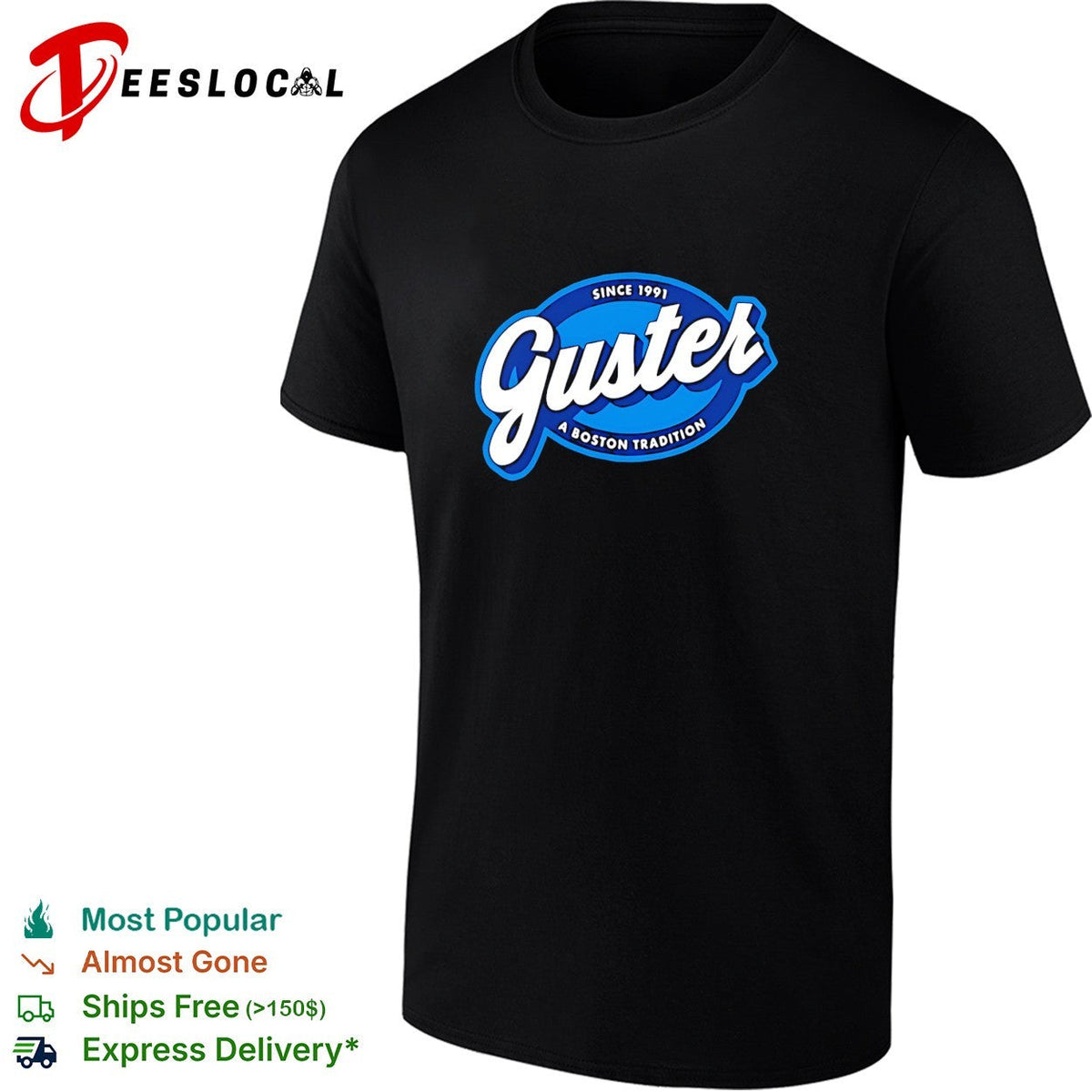 Guster since 1991 a Boston tradition logo shirt Unisex