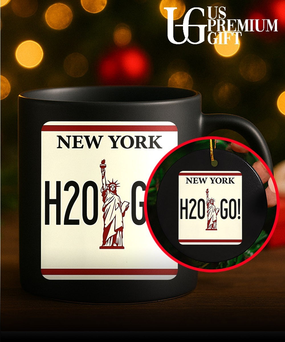H2o Go License Plate New York shirt Unisex
