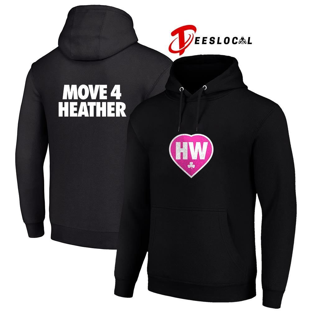 HW move 4 Heather heart text shirt Unisex