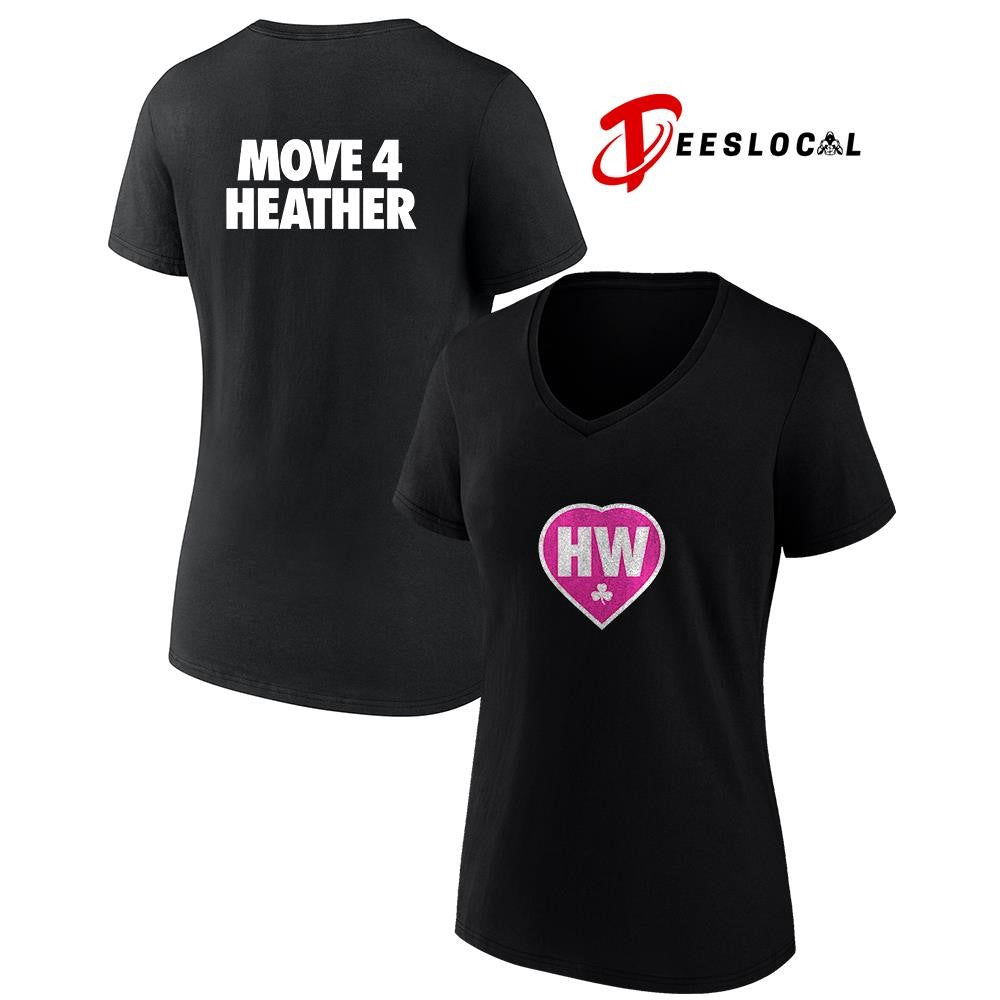 HW move 4 Heather heart text shirt Unisex