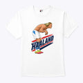 Haaland Cartoon Soccer T Shirt Unisex
