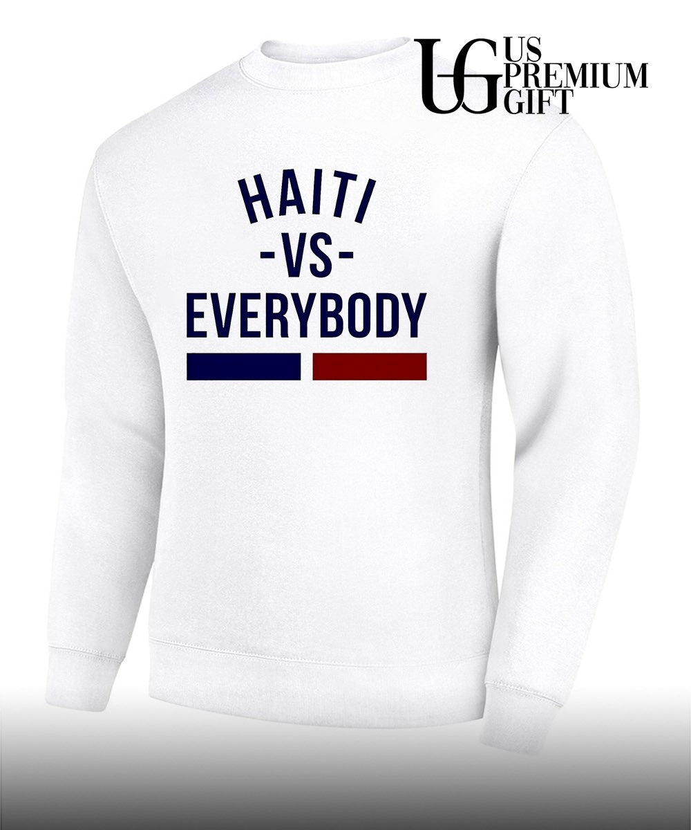 Haiti vs Everybody Haitian flag shirt Unisex