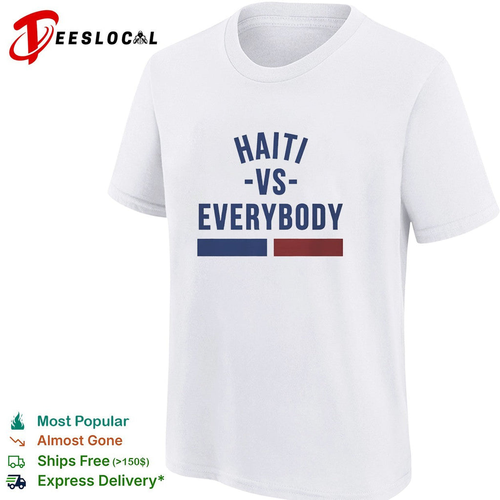 Haiti vs everybody flag soccer pride shirt Unisex