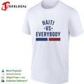 Haiti vs everybody flag soccer pride shirt Unisex