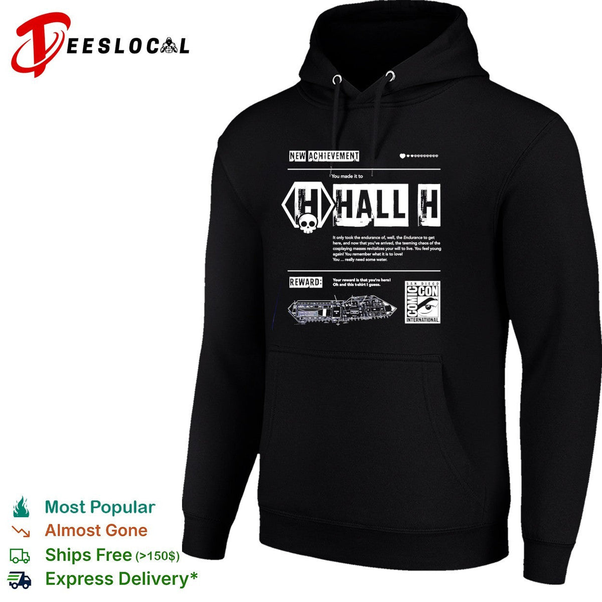 Hall H achievement San Diego Comic Con shirt Unisex