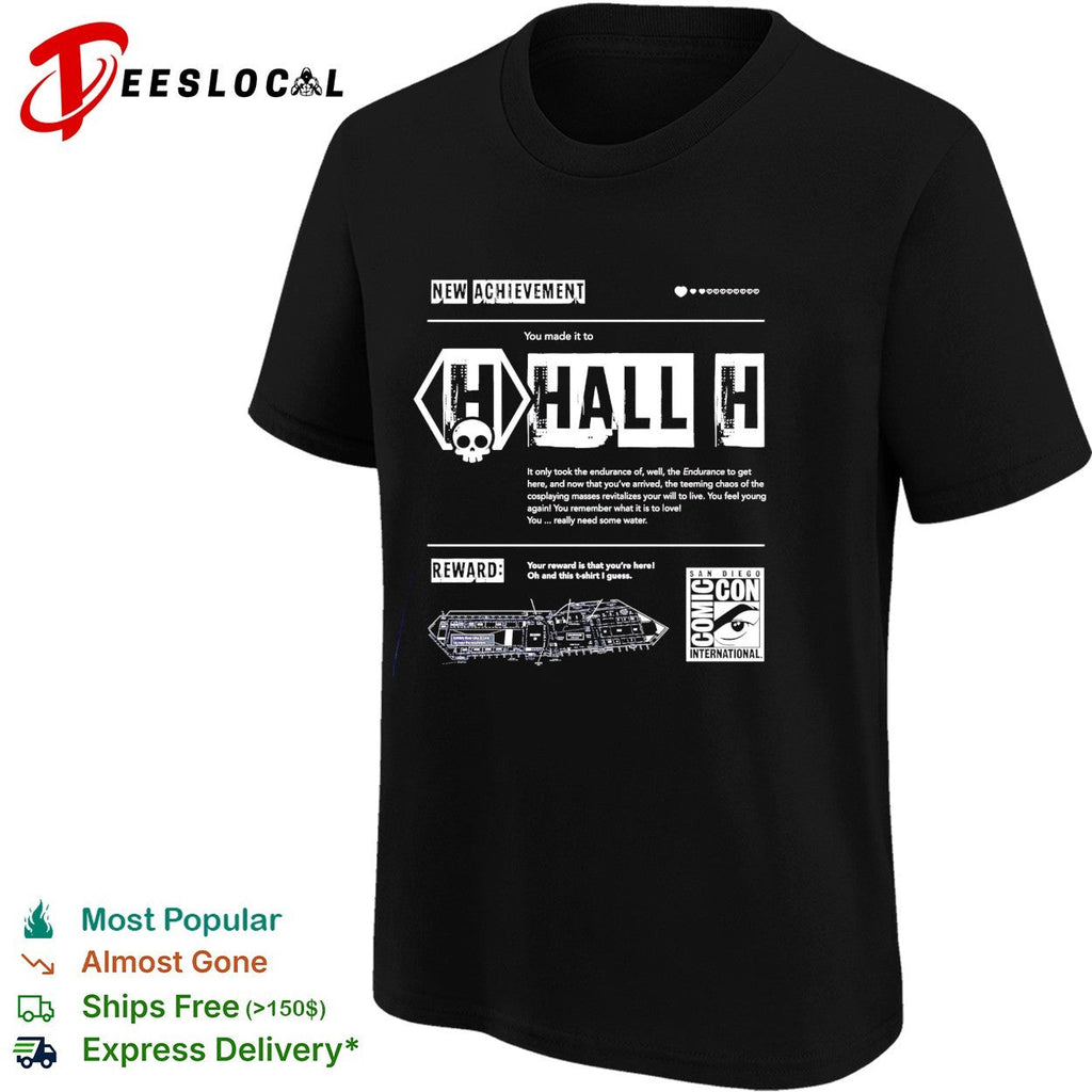 Hall H achievement San Diego Comic Con shirt Unisex