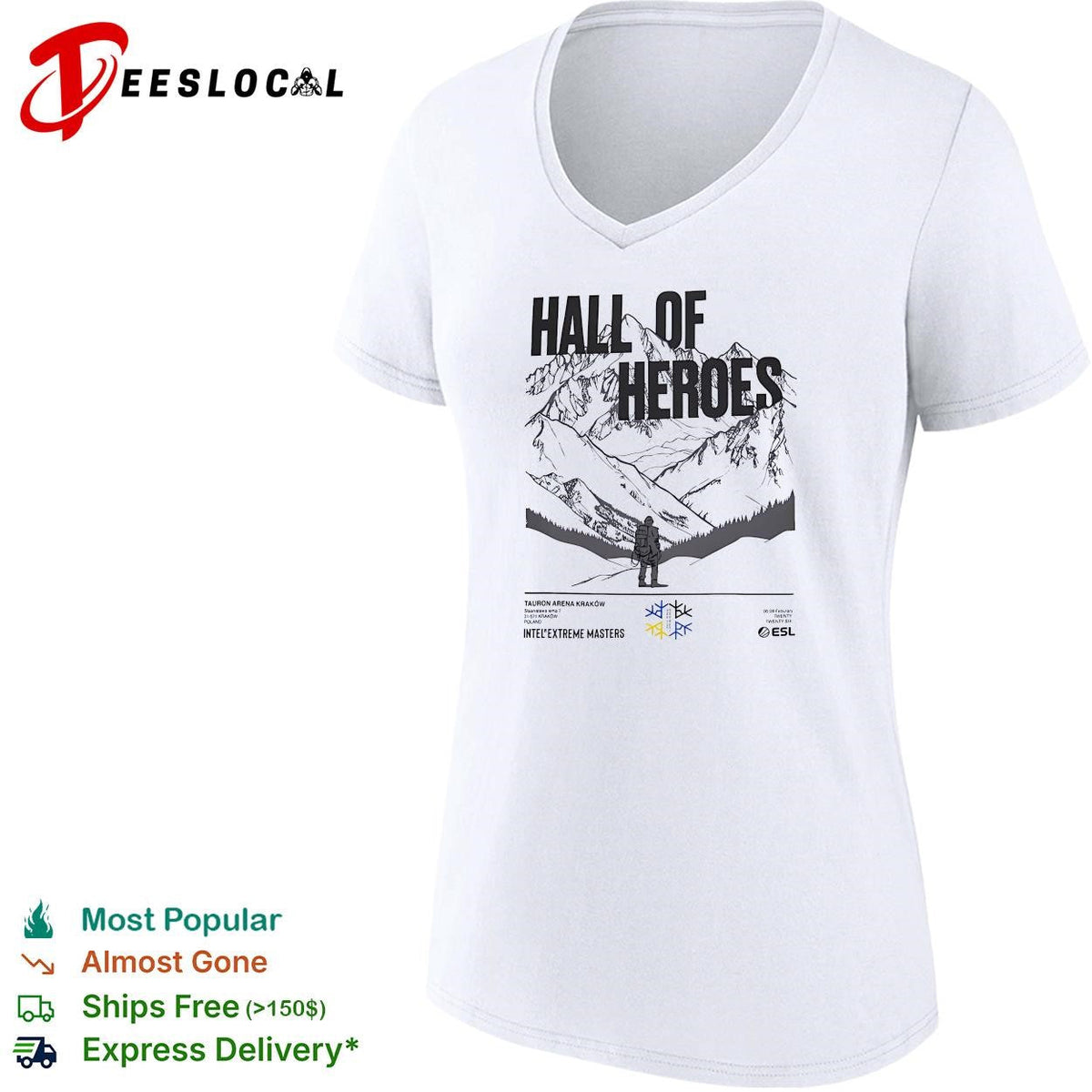 Hall of Heroes Intel Extreme Masters Tauron Arena Krakow 06 08 February 2026 shirt Unisex