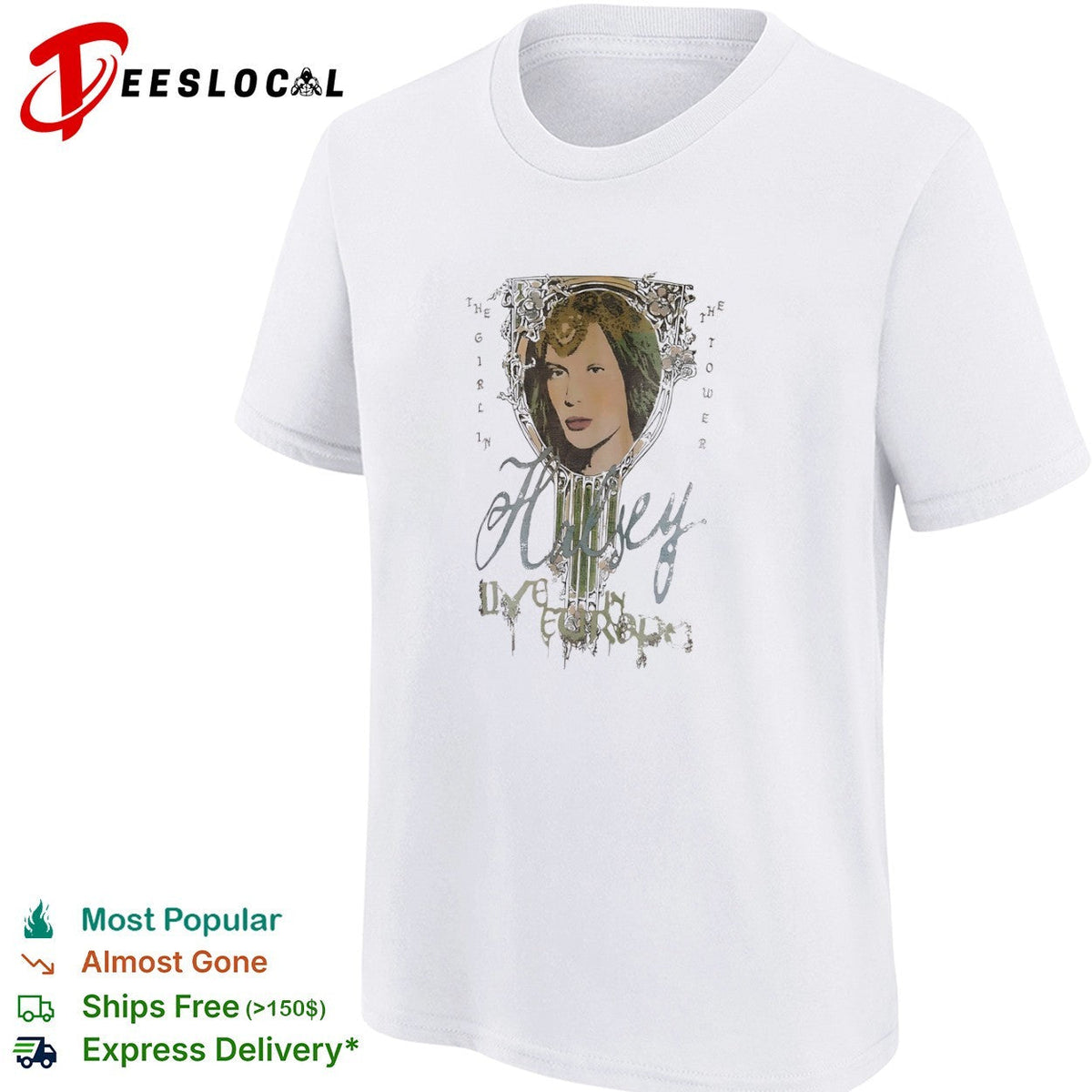 Halsey the girl in the tower live in europe shirt Unisex
