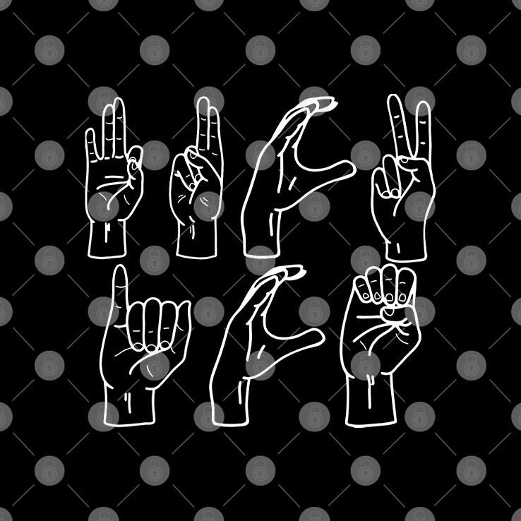Hand Sign Language Fuck ICE Shirt Unisex