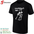 Hangmans Joke Detroit City hanging skeleton shirt Unisex