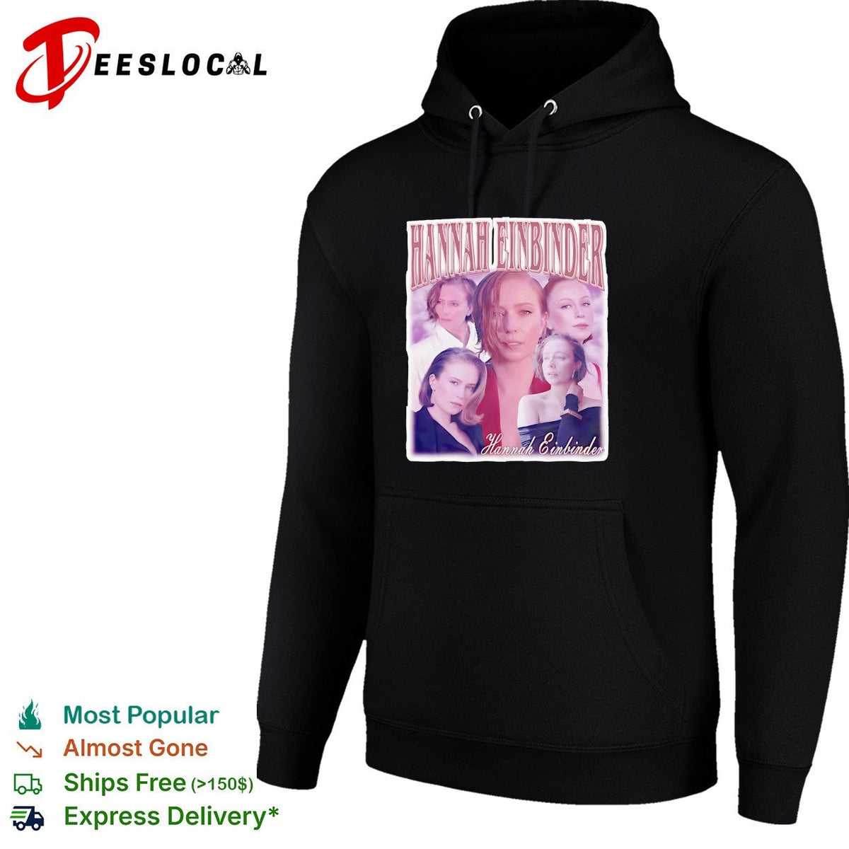Hannah Einbinder Hannah Einbinder Hannah Einbinder 90s bootleg style shirt Unisex