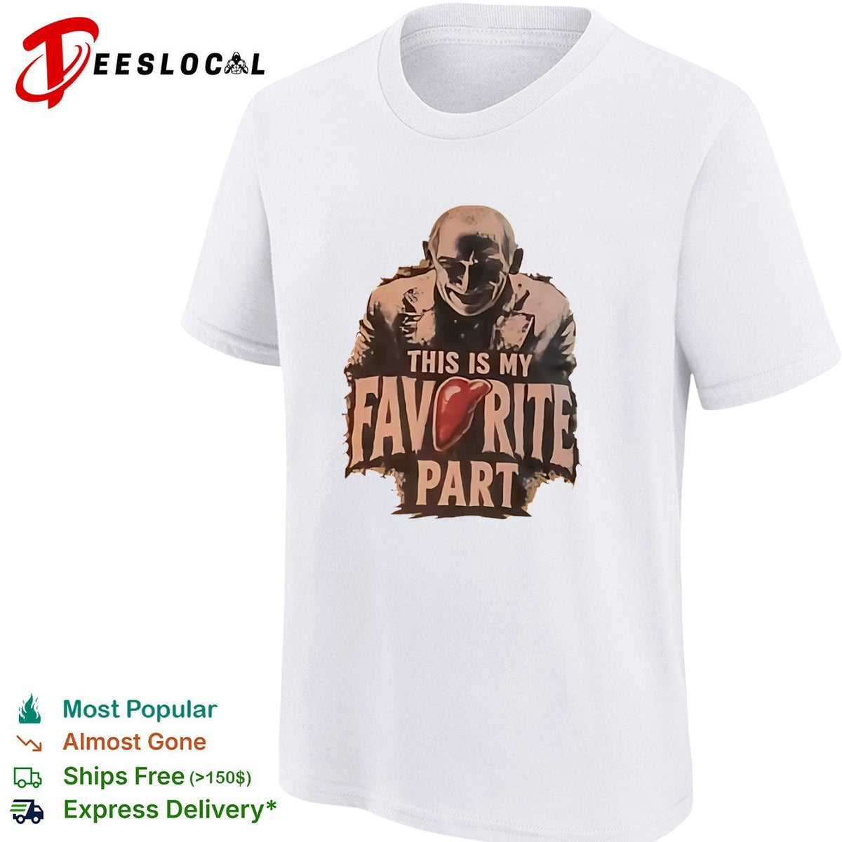 Hannibal Lecter The Silence of the Lambs This Is My Favorite Part shirt Unisex
