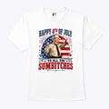 Happy 4th Of July To All You Sumbitches Sheriff Buford T. Justice Shirt Unisex