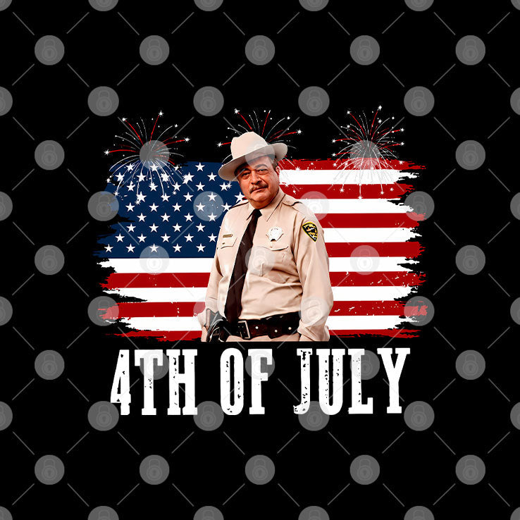 Happy 4th Of July To All You Sumbitches Smokey And The Bandit Movie T Shirt Unisex