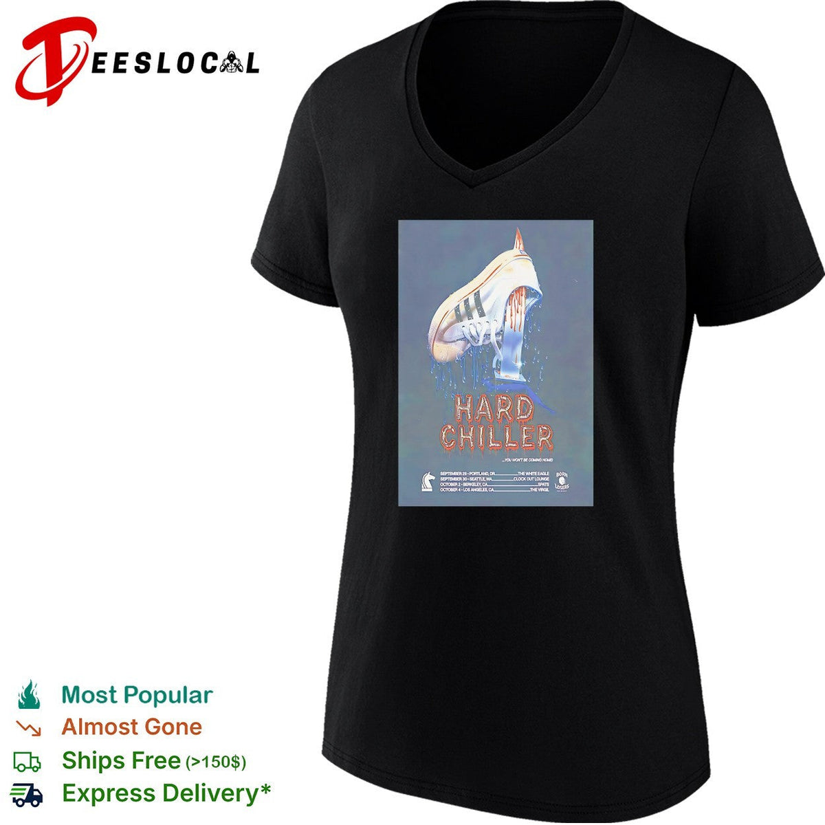 Hard chiller horror movie poster shirt Unisex