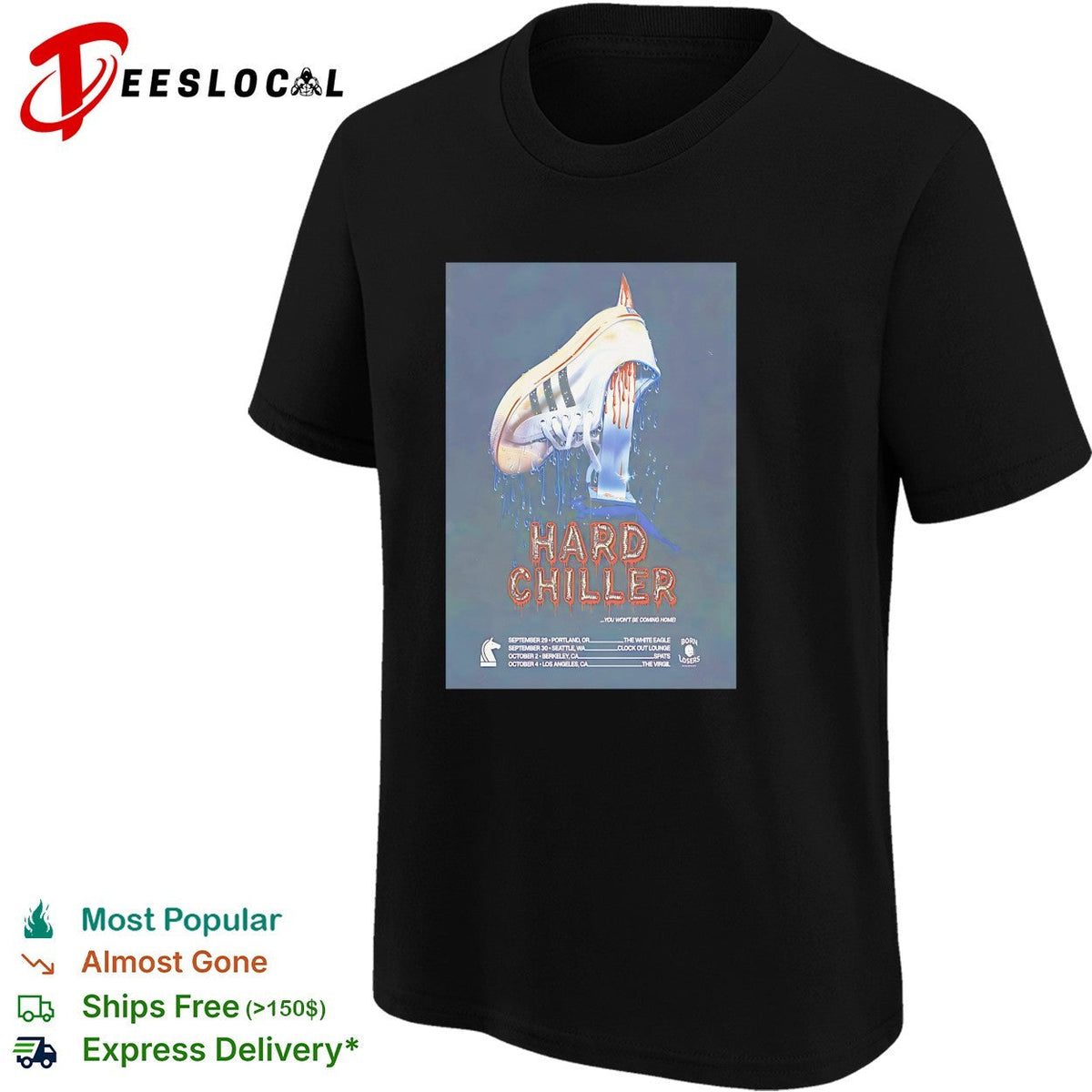 Hard chiller horror movie poster shirt Unisex