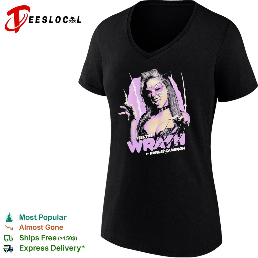 Harley Cameron Feel the Wrath of AEW Professional Wrestling League shirt Unisex