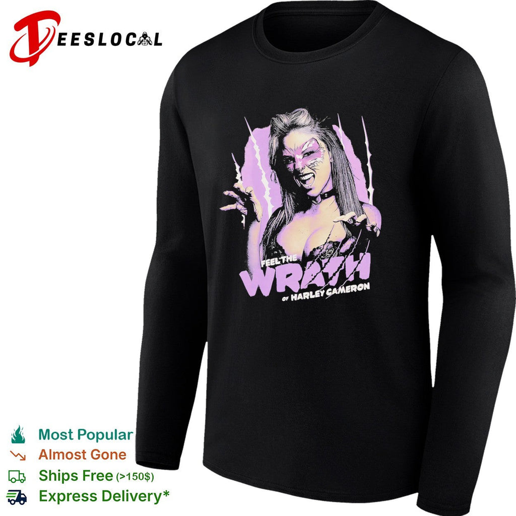 Harley Cameron Feel the Wrath of AEW Professional Wrestling League shirt Unisex