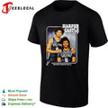 Harper Castle San Antonio Spurs basketball duo step brother portrait shirt Unisex