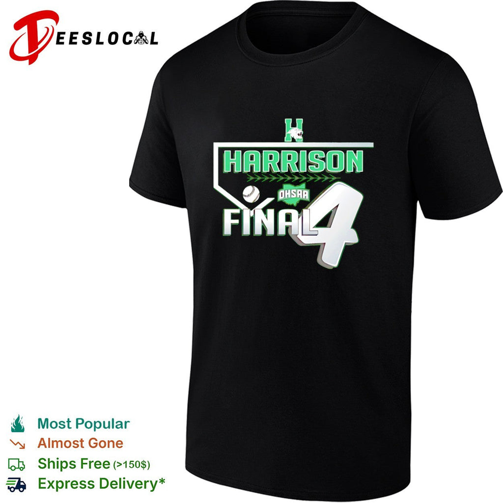 Harrison Final 4 OHSAA Baseball Team Logo Shirt Unisex