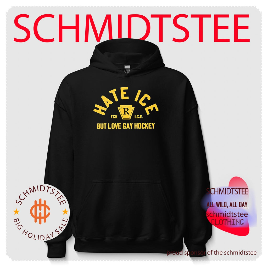 Hate Ice Fck ICE but Love Gay Hockey shirt Unisex