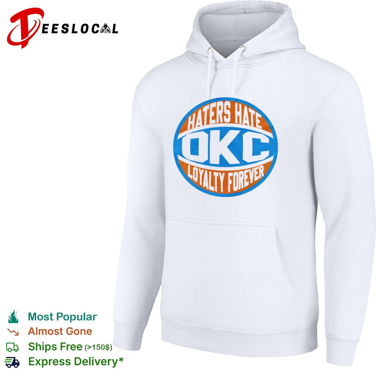 Haters Hate OKC Loyalty Forever Oklahoma City Thunder Basketball NBA Team shirt Unisex
