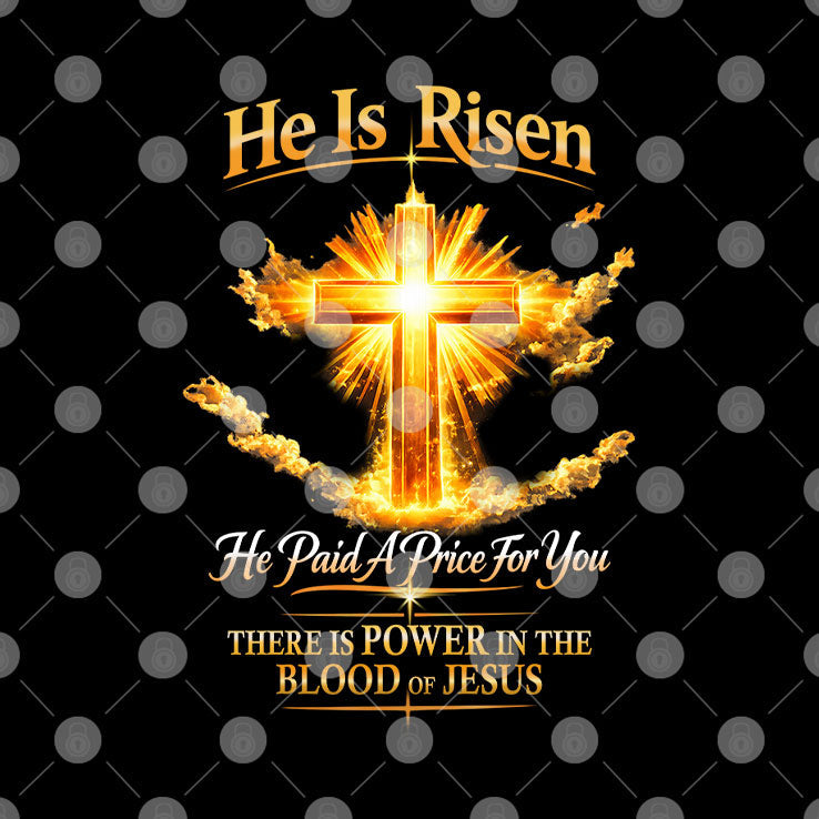 He Is Risen He Paid A Price For You Jesus T Shirt Unisex