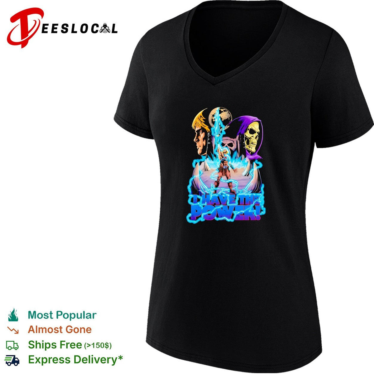 He-Man and Skeeter I Have the Power Masters of the Universe Pop Culture shirt Unisex