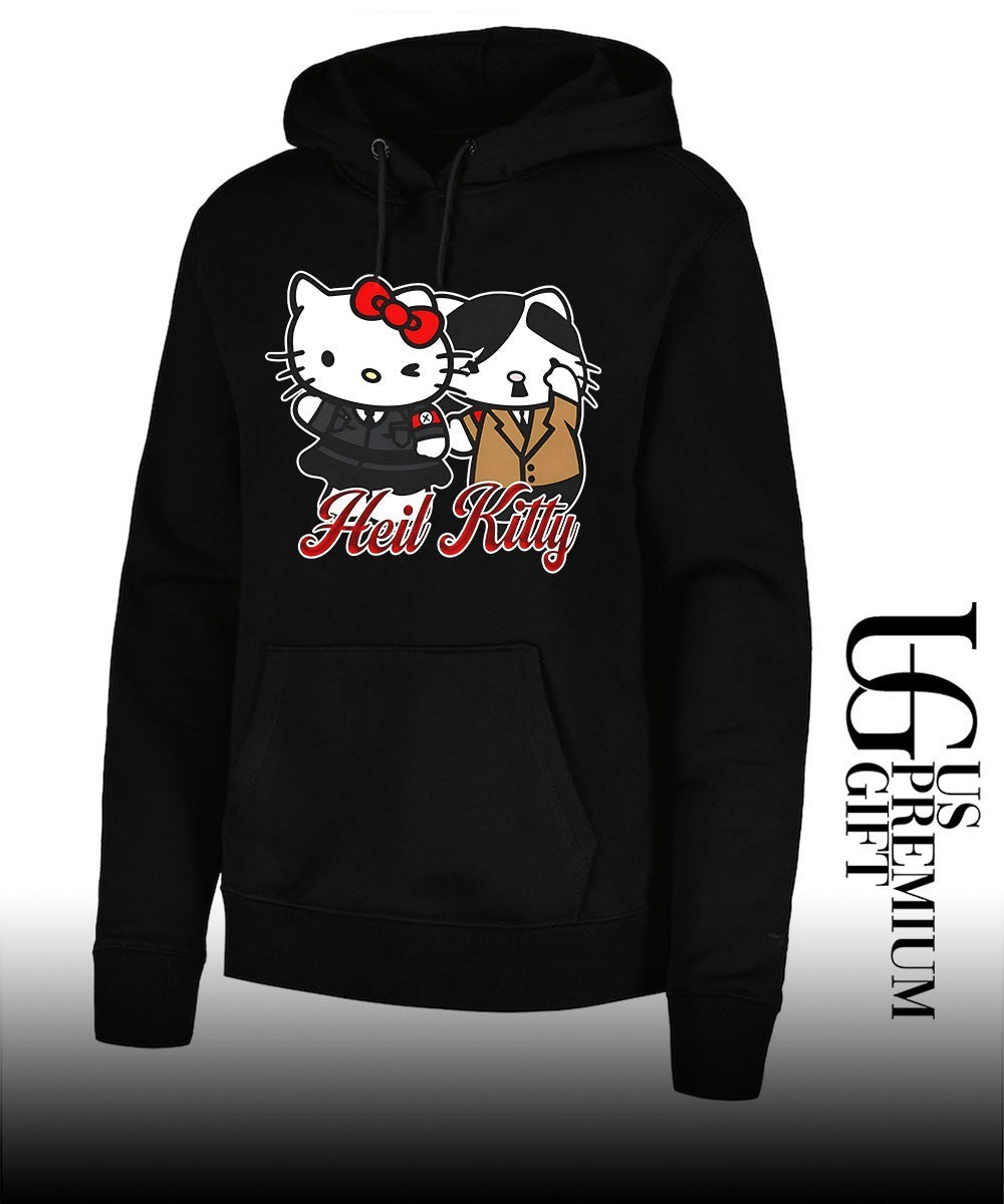 Heil Kitty cartoon shirt Unisex