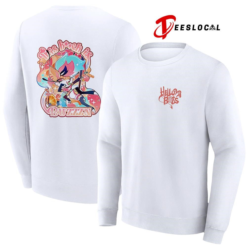 Hello Boss this bitch is buzzzn graphic shirt Unisex