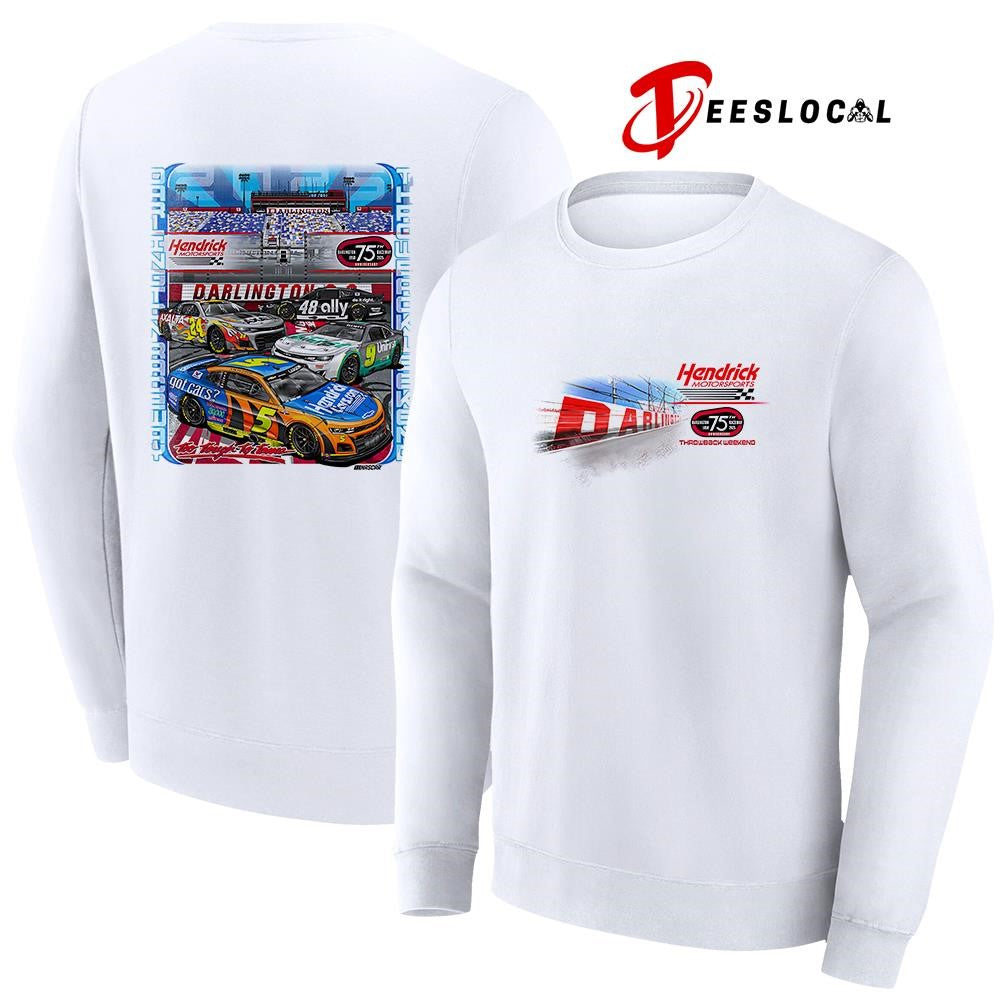 Hendrick Motorsports throwback weekend too tough to tame graphic shirt Unisex