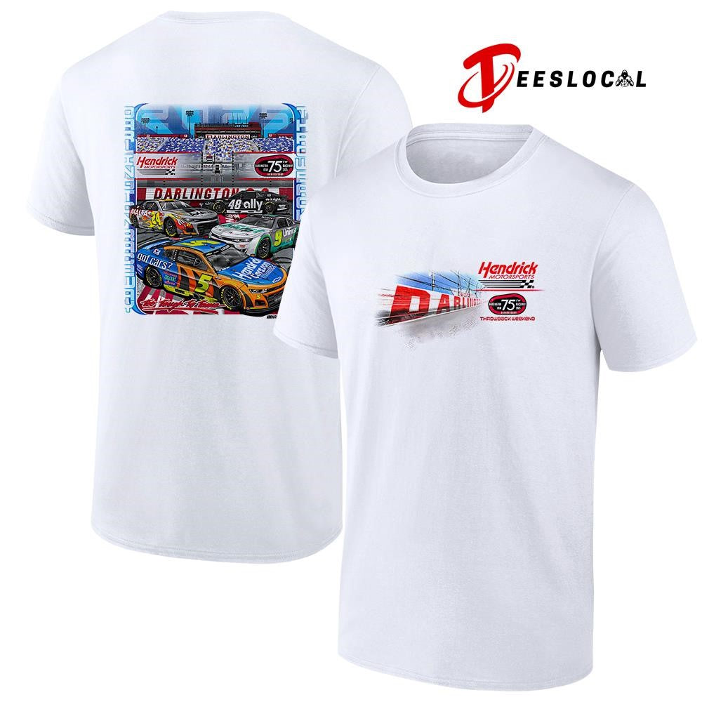 Hendrick Motorsports throwback weekend too tough to tame graphic shirt Unisex
